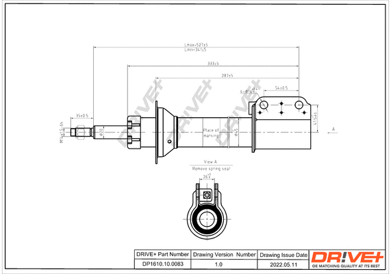 Shock Absorber (DP1610.10.0083)