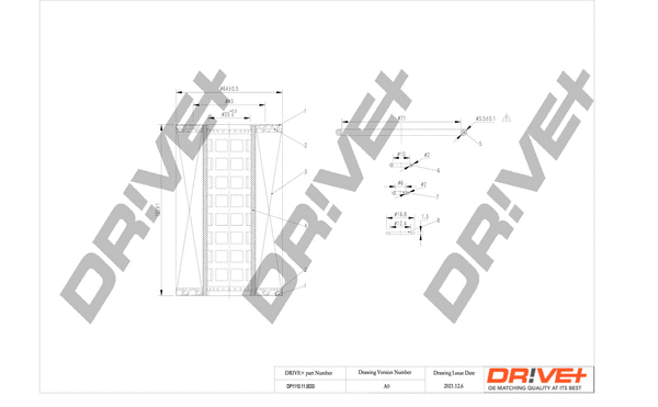Oil Filter (DP1110.11.0033)
