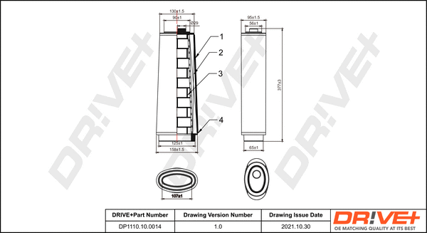 Air Filter (DP1110.10.0014)
