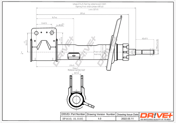Shock Absorber (DP1610.10.0105)