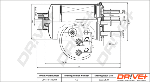 Fuel Filter (DP1110.13.0269)
