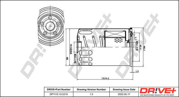 Fuel Filter (DP1110.13.0210)