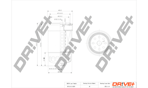 Fuel Filter (DP1110.13.0279)