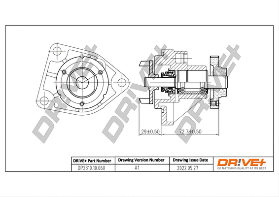 Water Pump, engine cooling (DP2310.10.060)