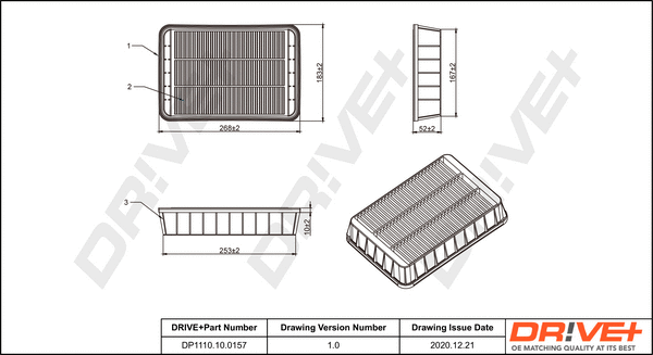 Air Filter (DP1110.10.0157)