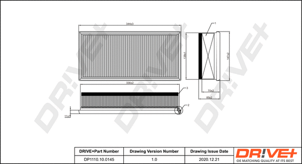 Air Filter (DP1110.10.0145)