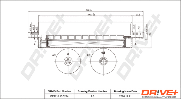 Fuel Filter (DP1110.13.0294)