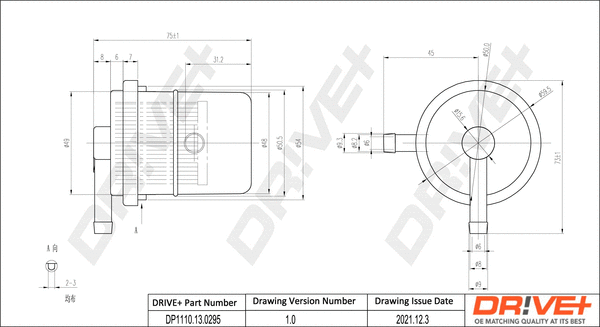 Fuel Filter (DP1110.13.0295)