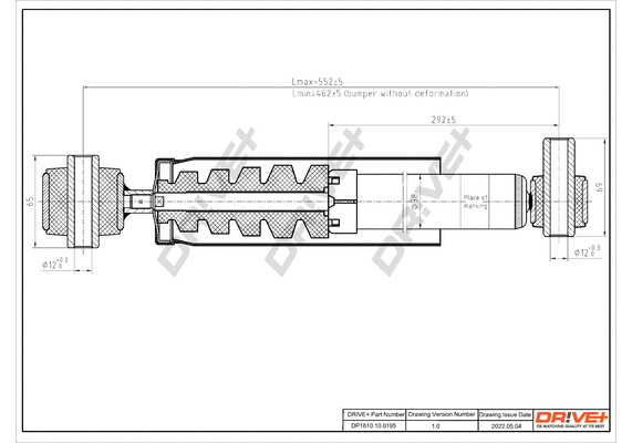 Shock Absorber (DP1610.10.0195)