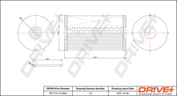 Fuel Filter (DP1110.13.0064)
