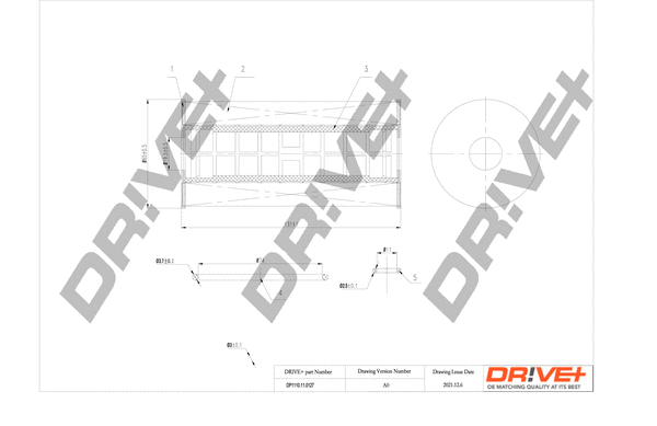 Oil Filter (DP1110.11.0127)