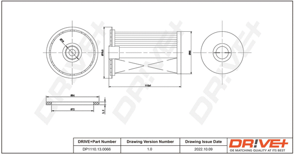 Fuel Filter (DP1110.13.0066)