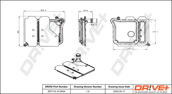 Hydraulic Filter, automatic transmission (DP1110.14.0034)