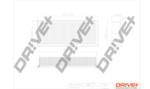 Air Filter (DP1110.10.0118)