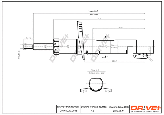 Shock Absorber (DP1610.10.0035)