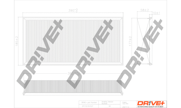 Air Filter (DP1110.10.0127)