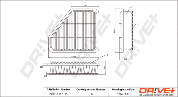 Air Filter (DP1110.10.0175)