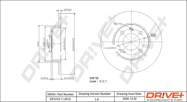 Brake Disc (DP1010.11.0010)