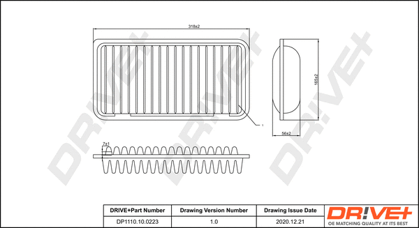 Air Filter (DP1110.10.0223)