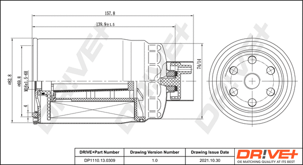 Fuel Filter (DP1110.13.0309)