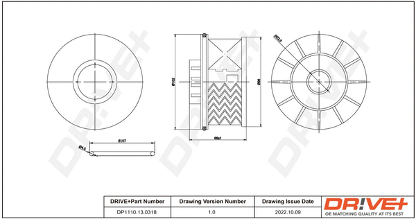 Fuel Filter (DP1110.13.0318)