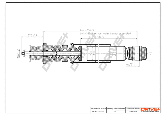 Shock Absorber (DP1610.10.0155)