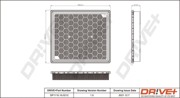 Air Filter (DP1110.10.0212)