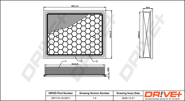 Air Filter (DP1110.10.0071)