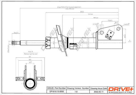 Shock Absorber (DP1610.10.0092)