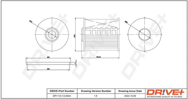Fuel Filter (DP1110.13.0044)