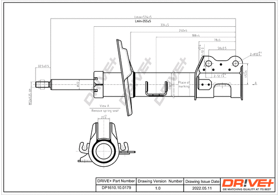 Shock Absorber (DP1610.10.0179)