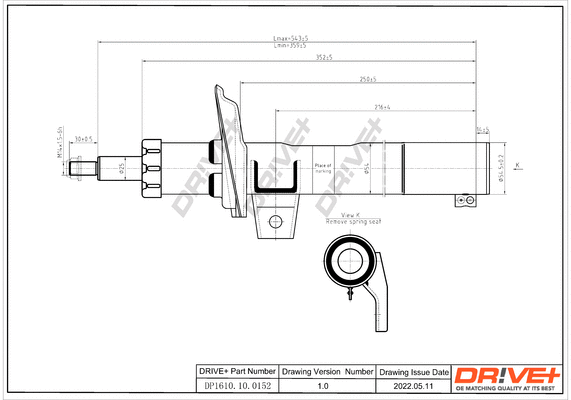 Shock Absorber (DP1610.10.0152)