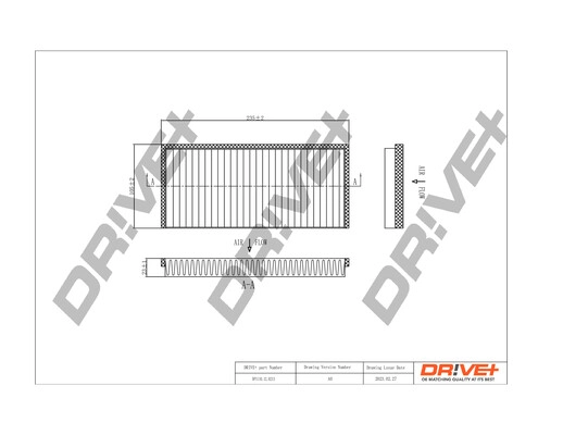 Filter, cabin air (DP1110.12.0213)