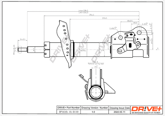 Shock Absorber (DP1610.10.0119)