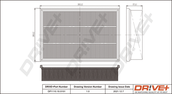 Air Filter (DP1110.10.0151)