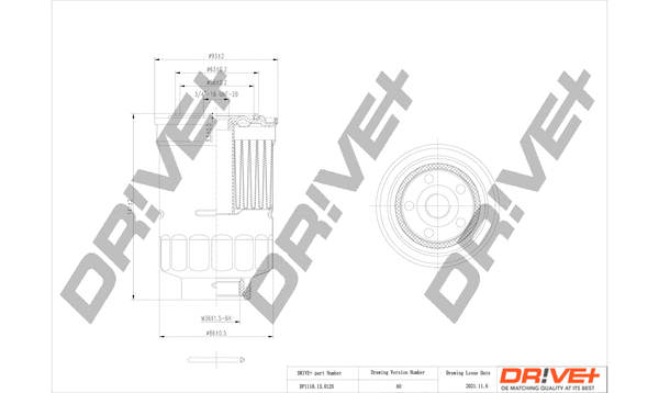 Fuel Filter (DP1110.13.0125)