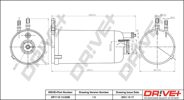 Fuel Filter (DP1110.13.0296)