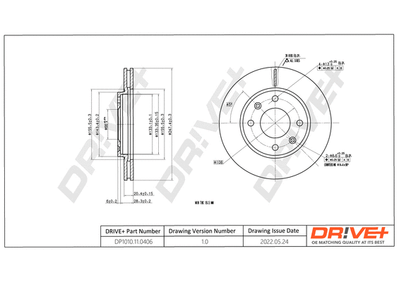 Brake Disc (DP1010.11.0406)