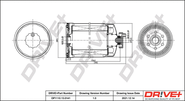Fuel Filter (DP1110.13.0141)