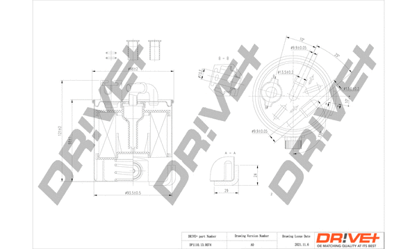 Fuel Filter (DP1110.13.0074)