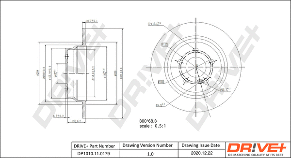 Brake Disc (DP1010.11.0179)