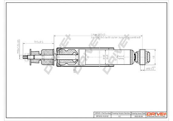 Shock Absorber (DP1610.10.0132)
