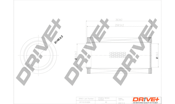 Air Filter (DP1110.10.0204)