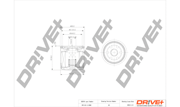 Oil Filter (DP1110.11.0360)