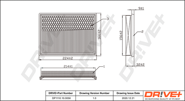 Air Filter (DP1110.10.0056)
