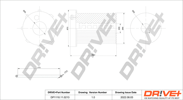 Oil Filter (DP1110.11.0213)