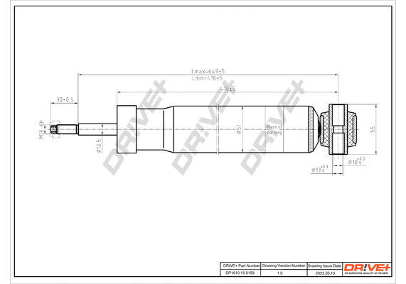 Shock Absorber (DP1610.10.0158)