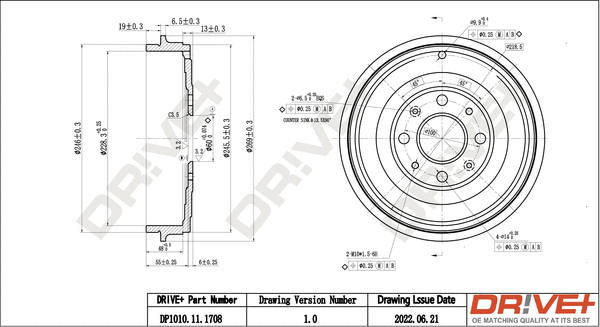 Brake Drum (DP1010.11.1708)