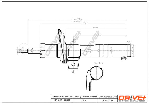 Shock Absorber (DP1610.10.0031)