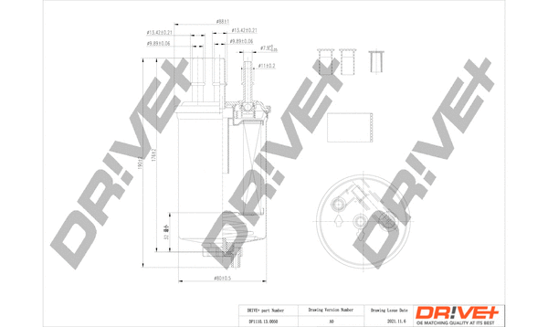 Fuel Filter (DP1110.13.0050)